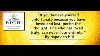 Napoleon Hill think and grow rich - Quotes - 17 principles of success - law of success