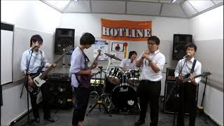 「boys band party」島村楽器イオンモール高崎店スタッフバンドHOTLINE2018