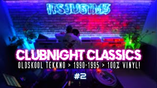 ⏪REWIND #2 | VINYL ONLY |  Oldschool Techno 1990-1995 | HR3 CLUBNIGHT Classics