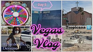 VEGAS VLOG DECEMBER DAY 5 RIDING with DENISE | WHEEL OF FORTUNE | OLI POP APPLE CIDER