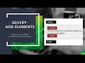 15.jQuery DOM Manipulation part 3 Add Methods | append, prepend,before,after |jQuery Tutorials hindi