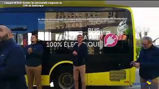 Hommage de Dkbus pour les soignants et soignantes du CHD Dunkerque / Dk'Bus marine