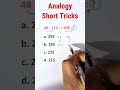 Number Analogy | Reasoning Short Tricks || Find the Missing Number x  | #shorts CTET, TET, SUPER TET