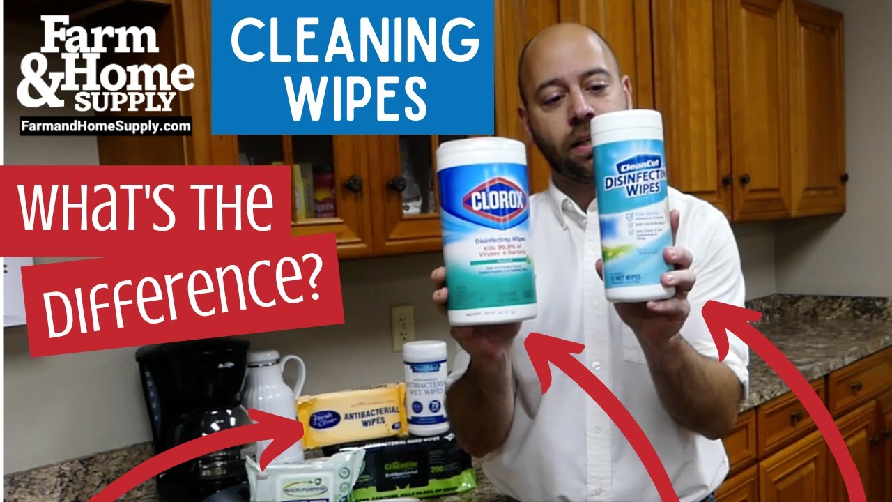 What's The Difference? Disinfectant And Sanitizing Wipes Comparison ...