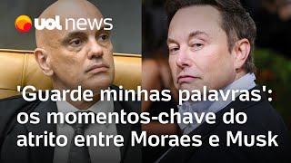 Twitter bloqueado no Brasil: os momentos-chave do atrito entre Moraes e Musk