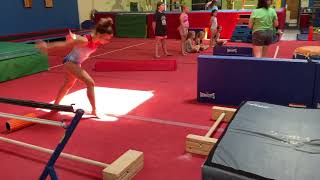 Pak Salto Catching Drills - How to Gymnastics