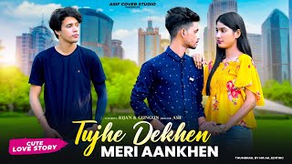 Tujhe Dekhen Meri Aankhen | Cute Love Story | Friendship Love | Asif Cover Studio