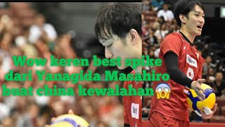 Best Jump serve and Best Spike Yanagida Masahiro - Japan vs China