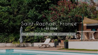 Grande villa de charme avec piscine : Quartier Les Plaines à Saint-Raphaël