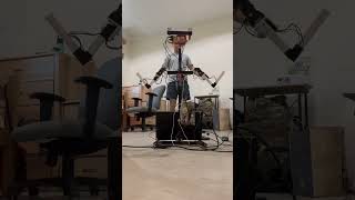 Humanoid robot control with camera: dynamixel, raspberry pi 5, mediapipe pose #robot #computervision