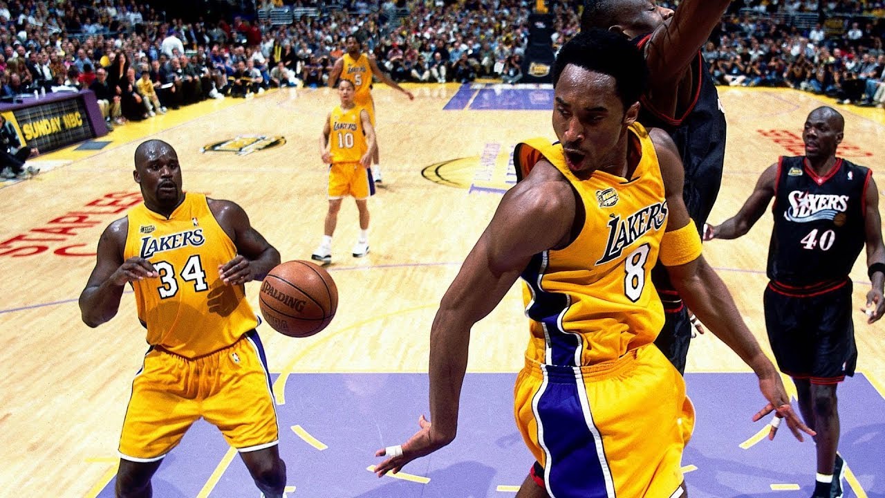 2001 NBA Finals: LA Lakers Repeat @ 76ers, 13th Title @ Kobe Bryant's ...