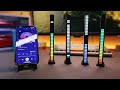 voice activated music sync atmosphere smart rgb led light bar with app control fun sharings