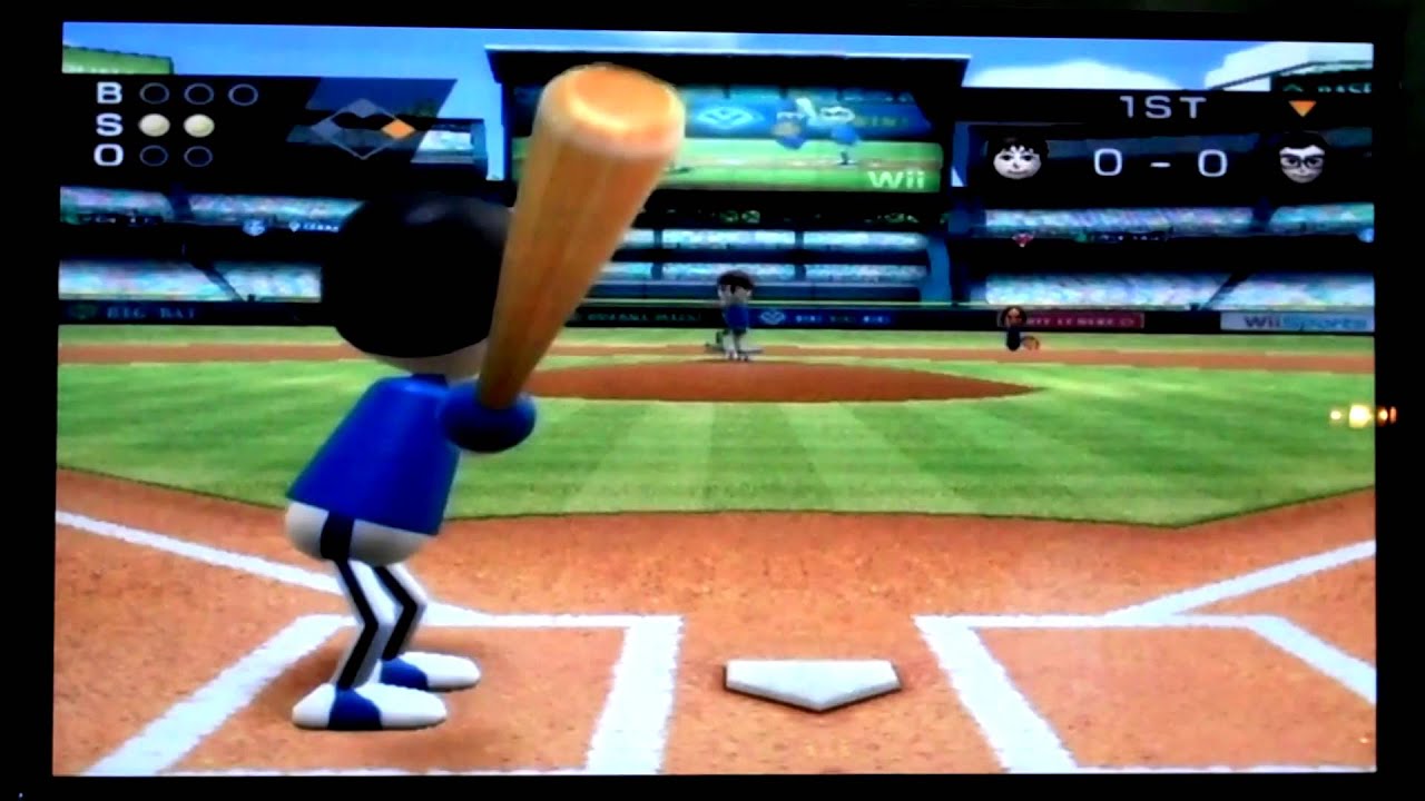 Wii SPORTS BASEBALL - YouTube