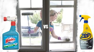Zep vs Windex Window Cleaner Challenge