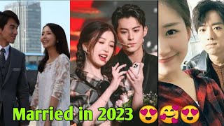 Download Actors Married in 2023 || Dylan Wang & Shen Yue || Zhao Lusi & Li Hongyi || Jerry Yan & Tong Liya mp3