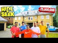 HIDE AND SEEK IN £5,000,000 MANSION