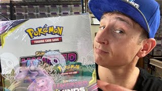 Unified Minds Booster Box Pokemon Cards Opening!