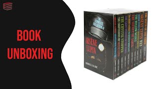 The Complete Collection of Arsène Lupin 10 Books Box Set by Maurice LeBlanc - Book Unboxing