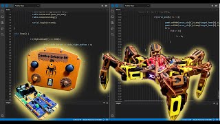 How I built an Arduino Powered Hexapod. Part 3 of 3: programs code