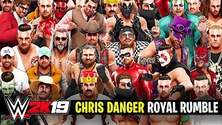 WWE 2K19 - CHRIS DANGER 30-MAN ROYAL RUMBLE!!