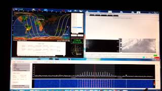 Receiving the NOAA15 NOAA16 NOAA19 weather satellites with polar orbit.