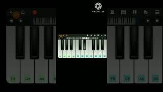 manike mage hithe//learn easily on piano lesson with chords|perfect piano #shorts