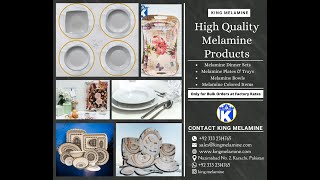 Melamine Dinner Set | Melamine Crockery Wholesale Factory in Pakistan | Melamine Manufacturer