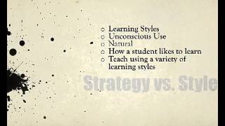Introduction to Learning Strategies