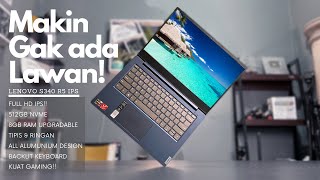 Laptop BPJS 7 Juta-an TERLENGKAP! Gak Usah Mikir, Beli aja | Lenovo S340 Ryzen 5 2020