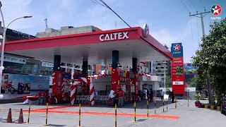 Inaugrating The First Caltex Branded Fuel Station In Pakistan