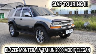 ( TERJUAL ) OPEL BLAZER MONTERA LV TAHUN 2000 MODIF ELEGAN, HARGA 65 JUTA NEGO, WA : 081287262373