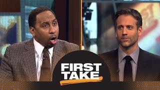 Stephen A. and Max debate if Celtics are being overhyped after loss to Cavaliers | First Take | ESP