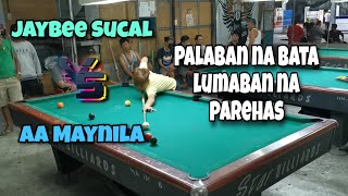 Jaybee Sucal Vs AA Maynila | Parehas 10Balls Race-11