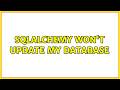SQLAlchemy won't update my database