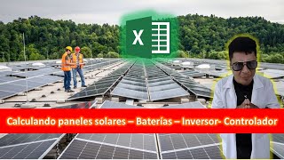 ✅ Cuantos paneles solares necesita tu casa Calculadora solar Excel #youtube #education #solarsystem