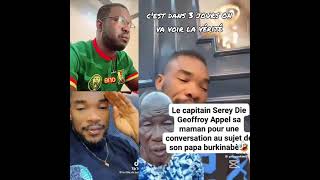 Affaire papa du vrai papa de serey Die il appelle sa maman pour la confirmation