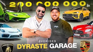 SVERIGES DYRASTE BIL-GARAGE *200.000.000 KR*