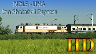 IRFCA - Fast-Paced Jan Shatabdi Express Glides Swiftly WIth WAP-5 At The Helm