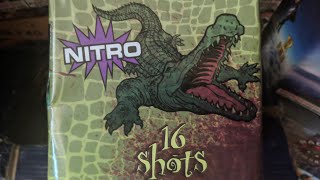 1️⃣6️⃣shot 200gram: 🐊GATOR ATTACK😱 ( NITRO Fireworks)