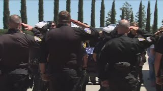 Police Procession Takes Ofc. Inn's Body To Funeral Home