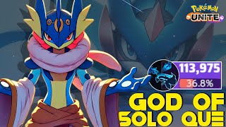 20 KILLS !!! GRENINJA BECOMES SOLO QUEUE GOD IN 2025 😎 | POKEMON UNITE