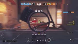 Rainbow Six Siege 80 ping vs 9 ping Asian Server