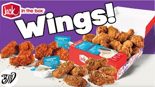 NEW Crispy Chicken Wings at Jack in the Box