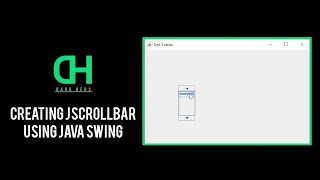 Creating JScrollBar using Java Swing