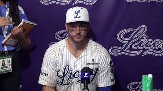 Entrevista post juego Andrew Knizner