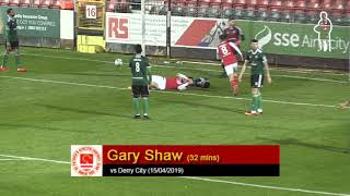 Goal: Gary Shaw (vs Derry City 15/04/2019)