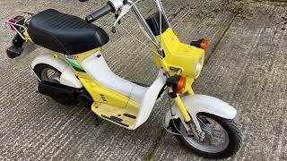 Honda Caren - Walk Around and Short Ride Out (Classic Motorcycle)