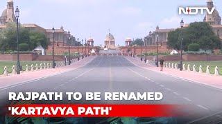 Rajpath And Central Vista Lawns To Be Renamed Kartavya Path