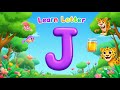 Learn Letter j | Phonic Song | ABC Alphabet Song| for toddlers | Kids Zella's Alphabet Adventure