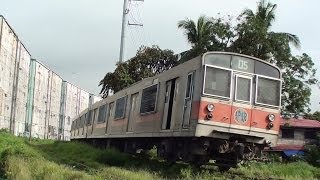 フィリピン国鉄（PNR）203系 第5編成　San Andres～Paco間走行